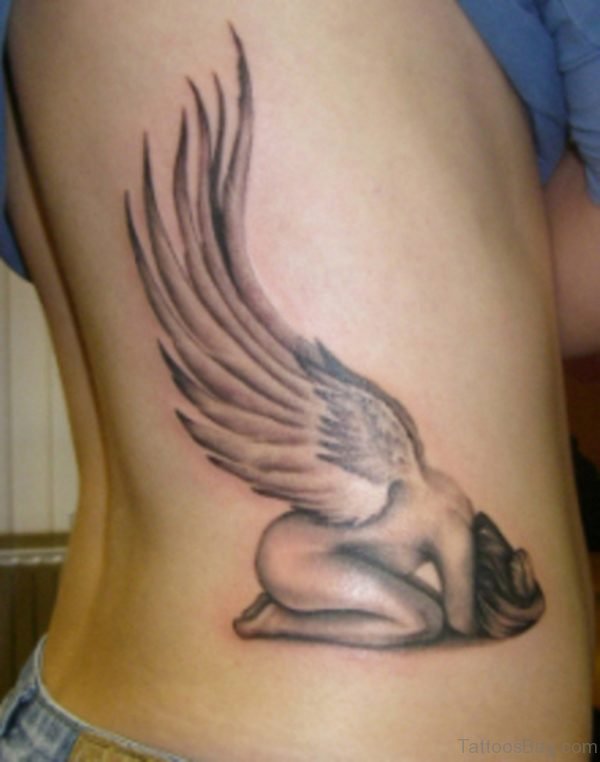 Outstanding Memorial Angel Tattoo