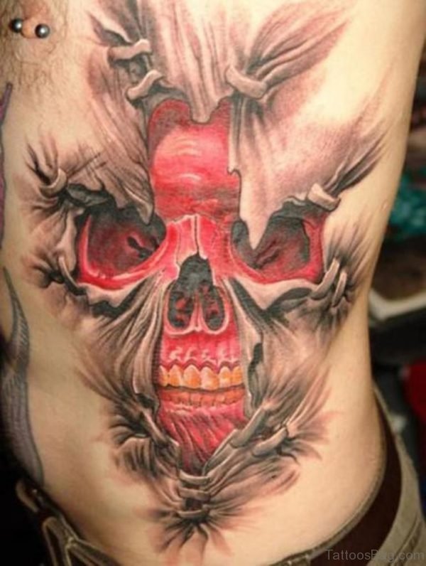 Outstanding Skull Tattoo