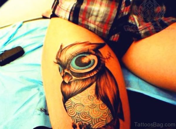 Owl Tattoo For Girls