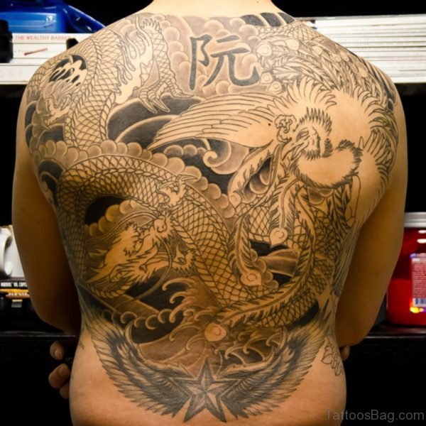 Phoenix  Dragon Tattoo