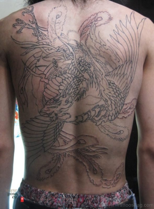 Nice Phoenix Tattoo 