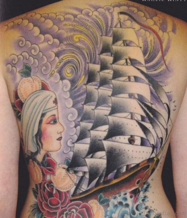 Pirate Ship Tattoo 