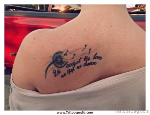Quotes Tattoo Design On Back 
