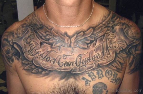 Quotes Tattoo On Chest