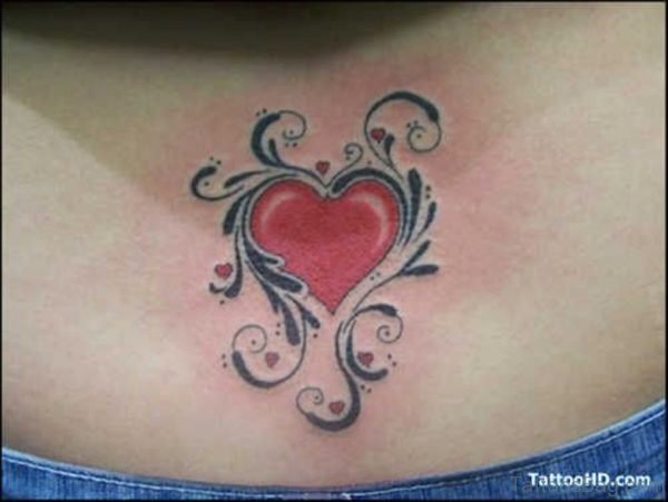 Red Heart Tattoo