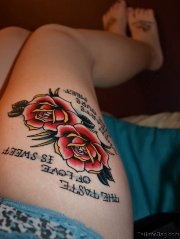 Red Rose Tattoo