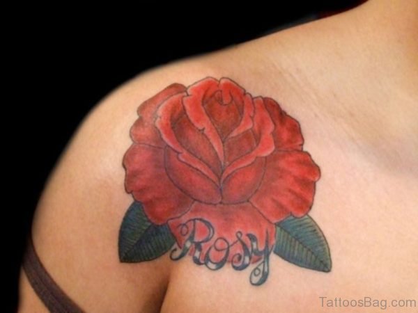 Red Rosy Tattoo Design
