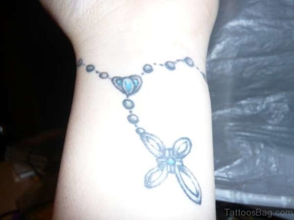 Religious Rosary Tattoo