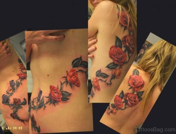Rose  Flower Tattoo