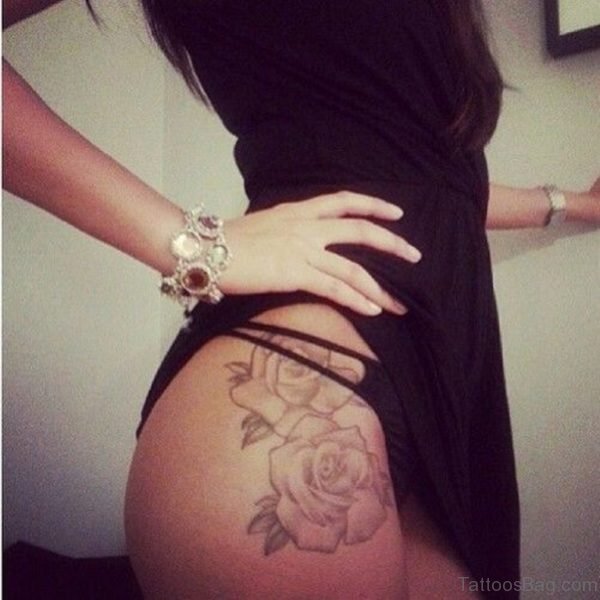 Rose Tattoo For Girls