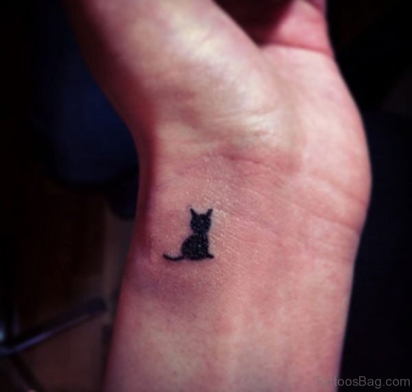 Small Cat Tattoo
