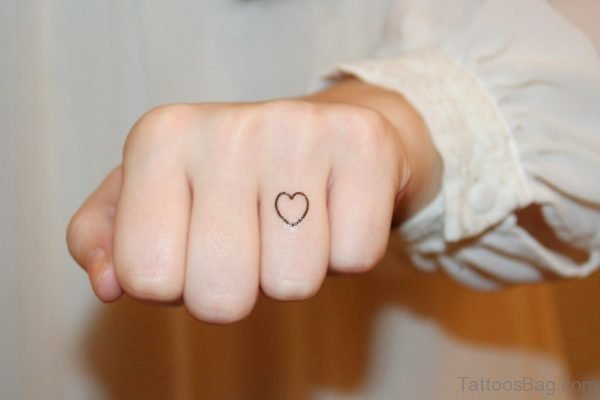 Small Heart Tattoo Design