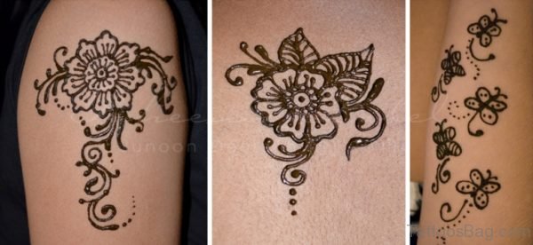 Small Simple Henna Tattoo