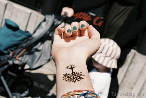 Small Tree Tattoo