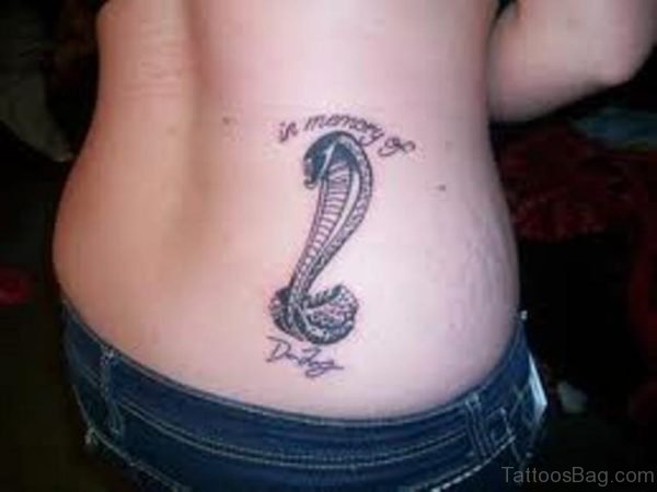 Snake Tattoo On Back 