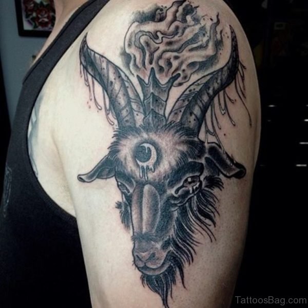 Stunning Aries Zodiac Sign Tattoo