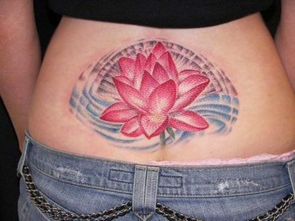 Stunning Lotus Flower Tattoo
