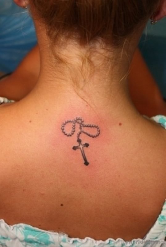 Stunning  Rosary Tattoo
