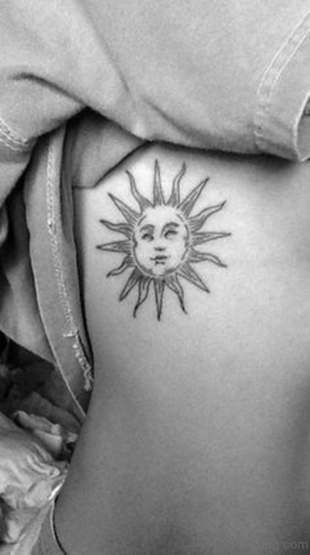 Stunning Sun Tattoo