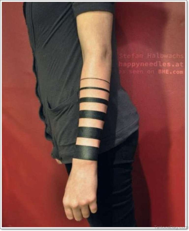46 Amusing Arm Band Tattoos On Wrist Tattoo Designs