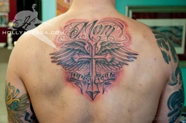 Stylish Cross Tattoo