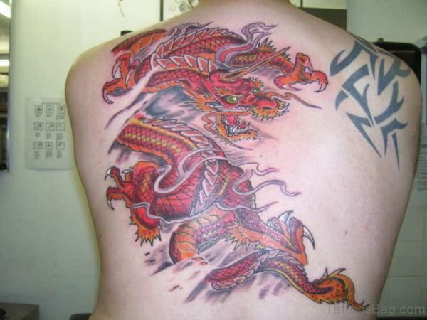 Stylish Dragon Tattoo