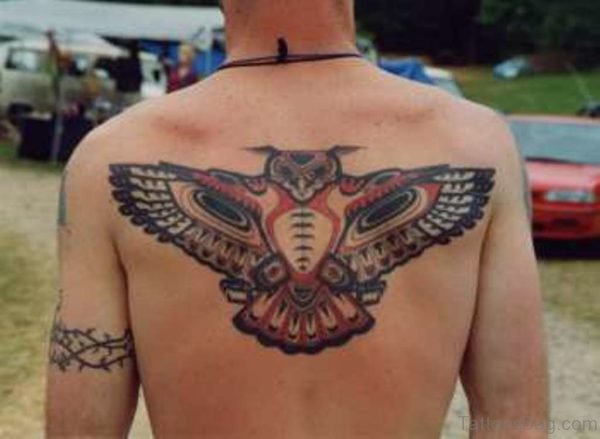 Stylish Owl Tattoo Design
