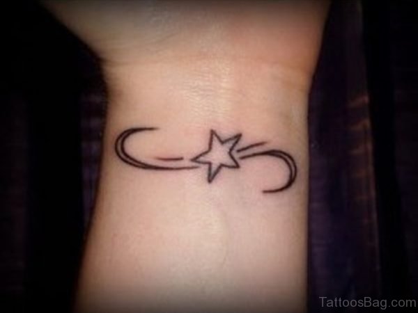Stylish Tattoo On Wrist