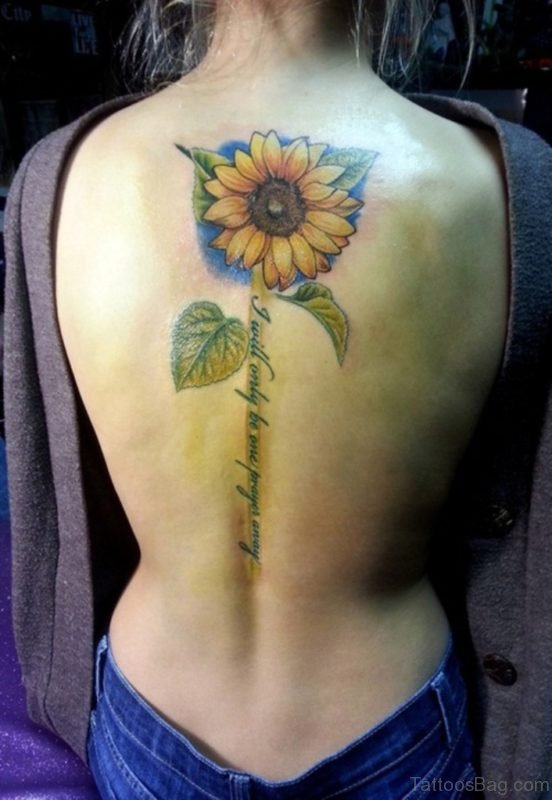 Sunflower Tattoo