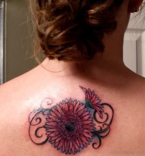 Sunflowers Color Tattoo Design