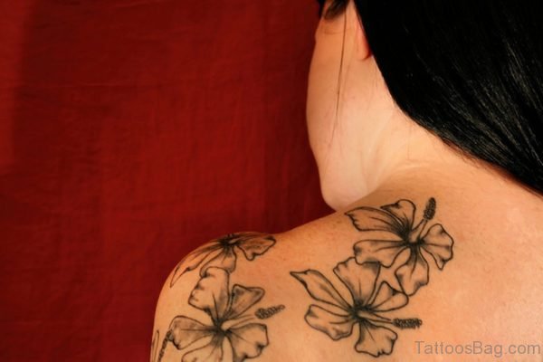 Sweet Black Color Tattoo