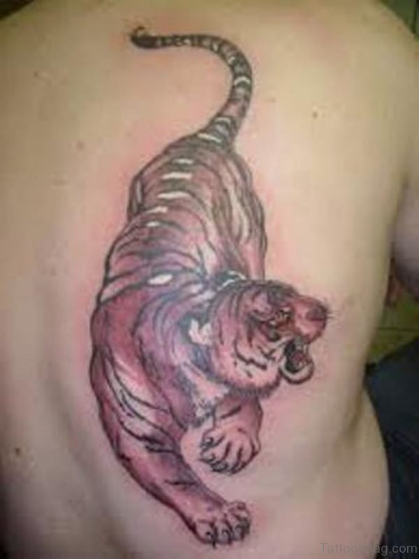 Nice Tiger Tattoo 