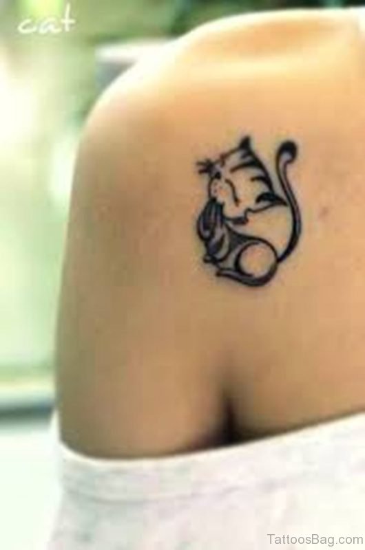 Tiny Cat Tattoo