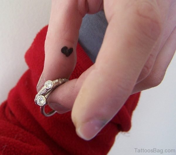 Tiny Heart Tattoo