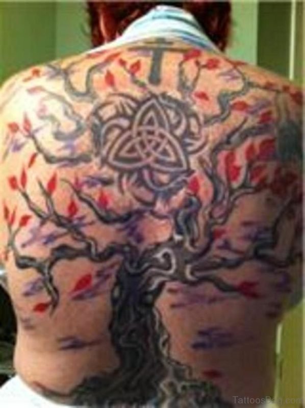 Tree And Knot Tattoo