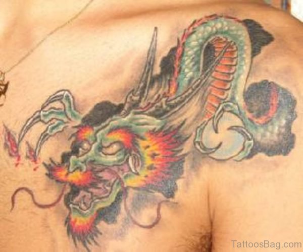 Tremendous Chinese Dragon Tattoo