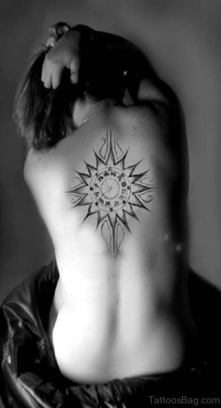 Tribal Sun Tattoo