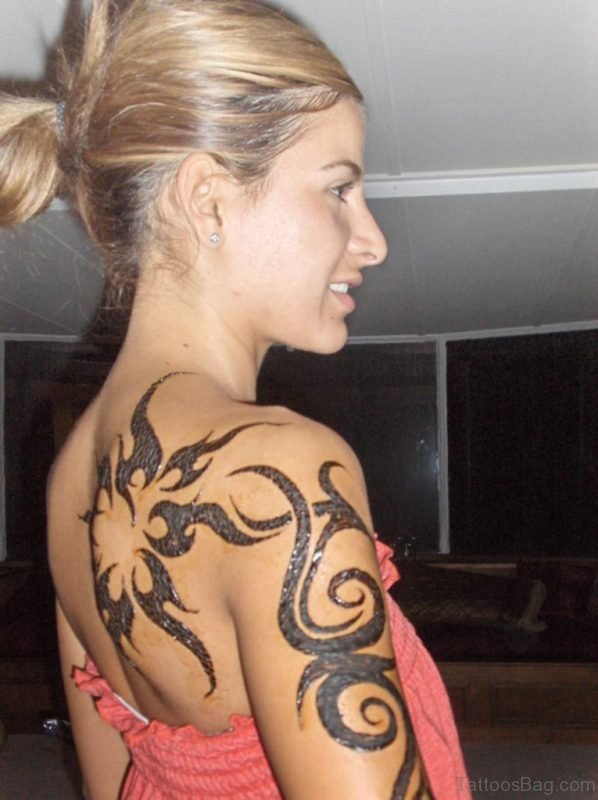 Tribal Tattoo For Girls 