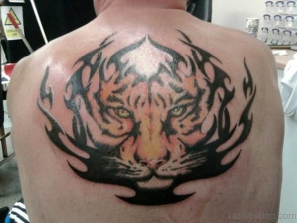 Tribal Tiger Tattoo Design