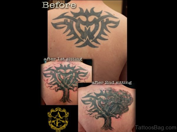 Tribal Tree Tattoo