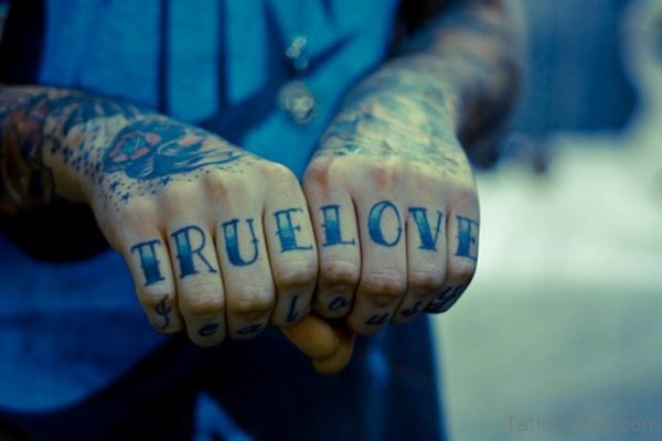 True Love Word Tattoo