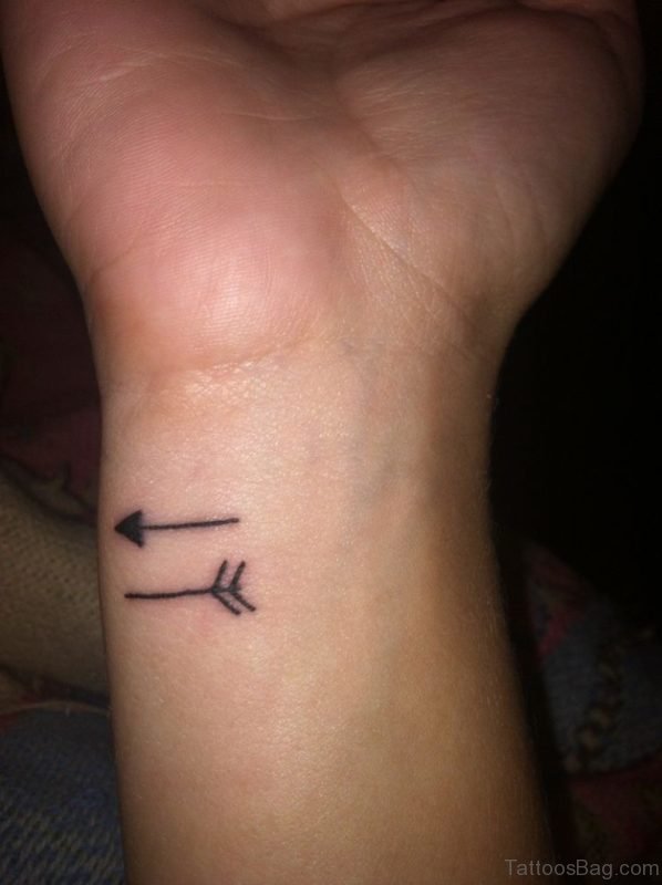  Arrow Black Tattoo