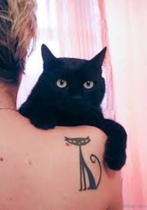 Unique Cat Tattoo