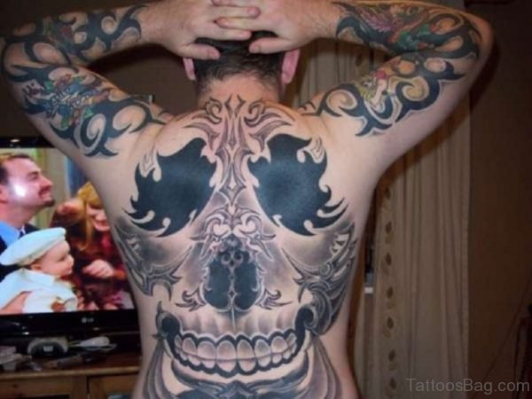 Unique Skull Tattoo
