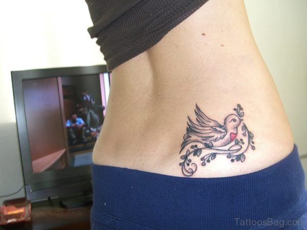 Unique Swallow Tattoo Design