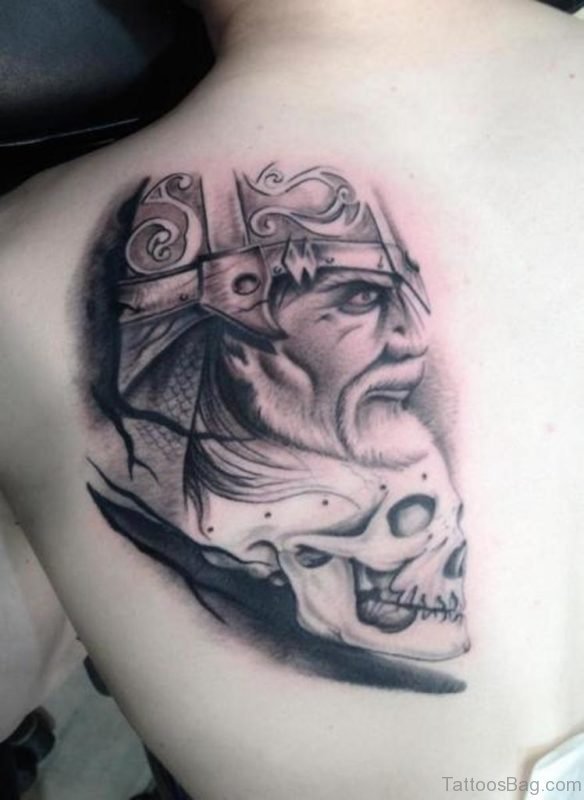 Viking Skull Tattoo