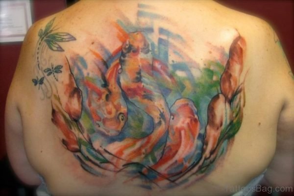 Watercolor Fish Tattoo