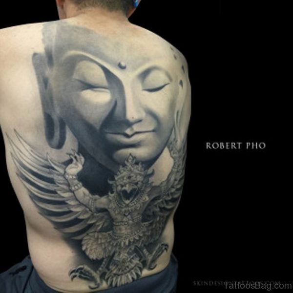Wonderful Buddha Tattoo Design