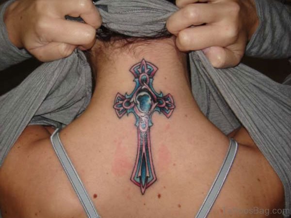 Wonderful  Cross Tattoo