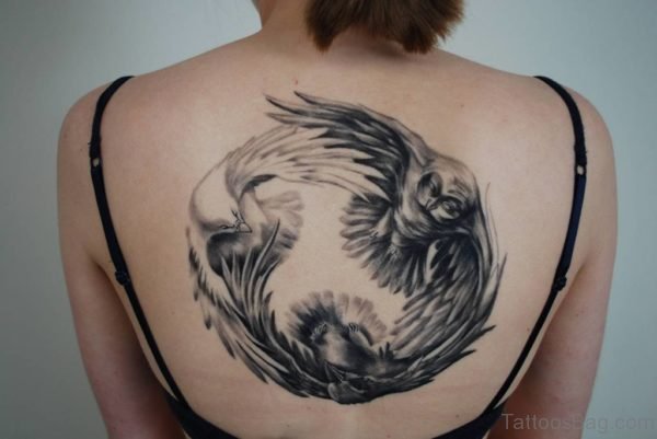 Wonderful Crow Tattoo
